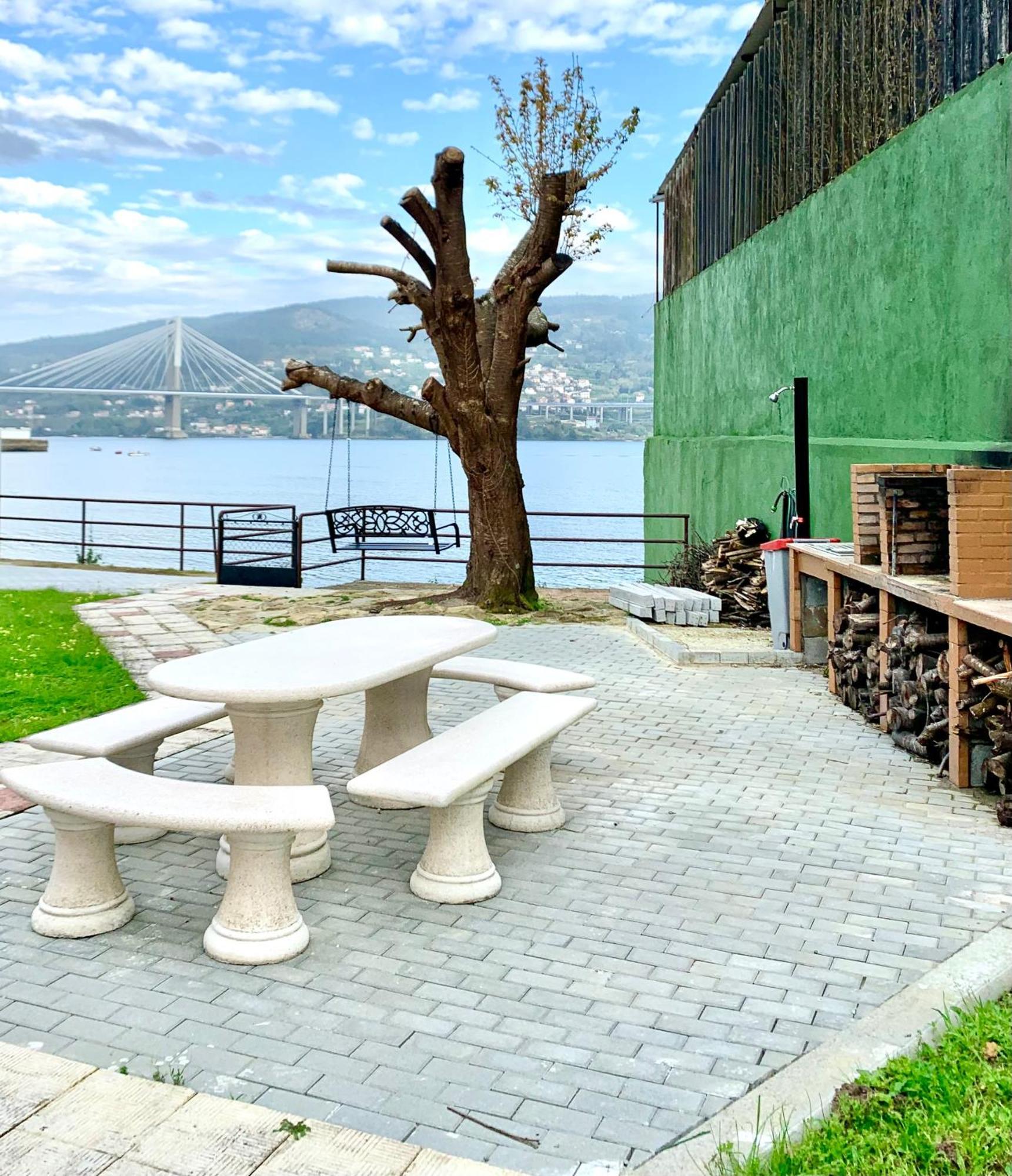 Villa A Pie De Playa Moaña Eksteriør bilde